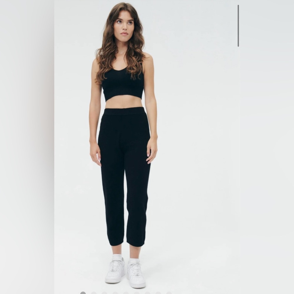 NAADAM signature cashmere cropped pant
